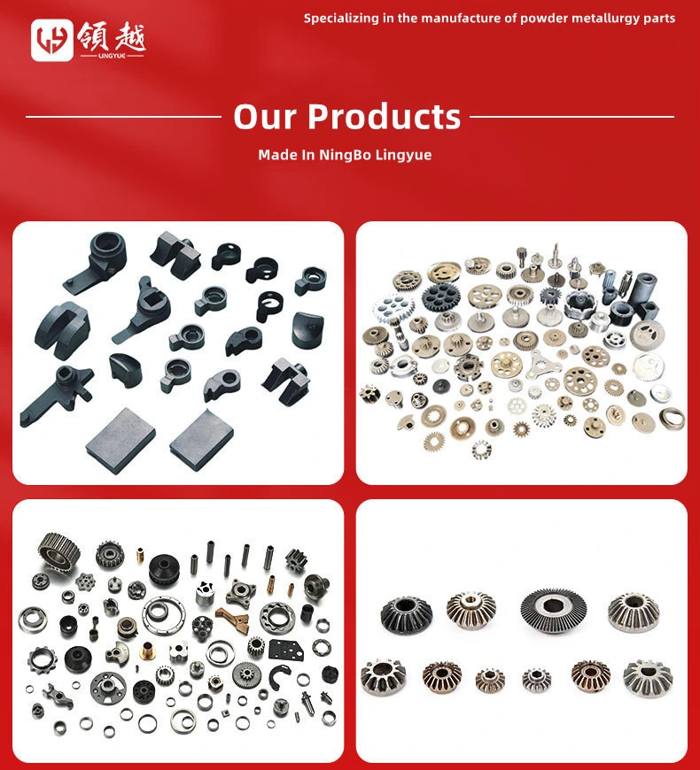 CNC Hardware Powder Metallurgy Iron Products CNC Machining Parts Sintered Metal Hardware Friction Parts