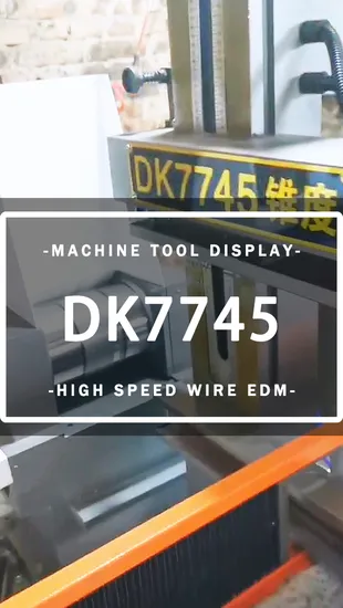 Metal CNC High-Speed EDM Molybdenum Wire Cutting Machine Dk7745
