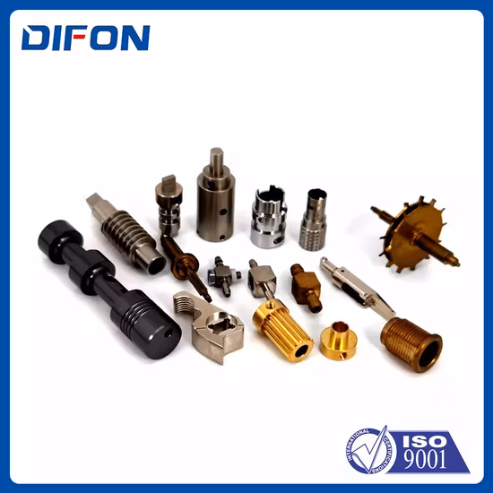 Lavorazione CNC di parti in ottone, lavorazione del ferro in acciaio inossidabile, tornitura, fresatura, punzonatura, servizi CNC